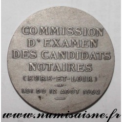 28 - EURE ET LOIR - COMMISSION D'EXAMEN DES CANDIDATS NOTAIRES - 1902