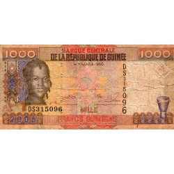 GUINEA - PICK 40 - 1.000 FRANCS - 2006