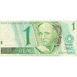 BRAZIL - PICK 243 A.b - 1 REAL - NO DATE (1998) - SIGN 38