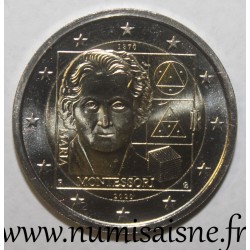 ITALIE - 2 EURO 2020 - 150ème anniversaire de la naissance de Maria Montessori