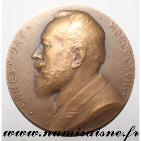 MÉDAILLE - POLITIQUE - 75 - PARIS - ERNEST GAY - 1918