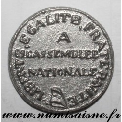 MÉDAILLE - POLITIQUE - 59 - CONSTITUTION PROMULGUÉE À LILLE - 1848