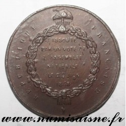 MÉDAILLE - POLITIQUE - LA COMMISSION ÉXÉCUTIVE NOMMÉE LE 10 MAI 1848