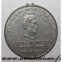 MEDAL - POLITICS - LOUIS-NAPOLEON BONAPARTE ELECTED PRESIDENT - 1848