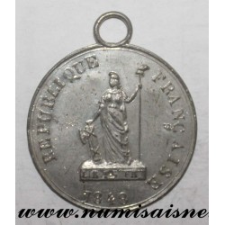 MÉDAILLE - POLITIQUE - COMBATTANTS DES 22, 23, 24 FEVRIER 1848