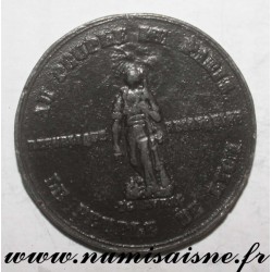 MEDAL - POLITICS - 69 - TO THE PEOPLE OF PARIS - THE PEOPLE OF LYON - 1848