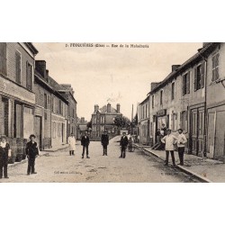 KOMITAT 60960 - OISE - FEUQUIERES - STREET OF MALADRERIE