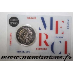 FRANCE - 2 EURO 2020 - RECHERCHE MEDICALE - MERCI - COINCARD