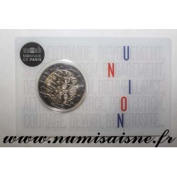 FRANCE - 2 EURO 2020 - RECHERCHE MEDICALE - UNION - COINCARD