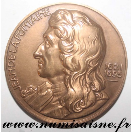 MEDAL - 1967 - JEAN DE LA FONTAINE - 1621 - 1695