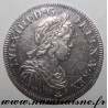 FRANCE - Gad 168 - LOUIS XIV - 1/2 ECU WITH SHORT HAIR 1643 A - Paris - Rose