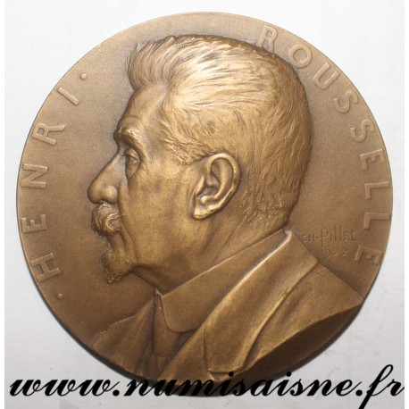 MEDAILLE - POLITIK - 75 - PARIS - HENRI ROUSELLE - 1896 - 1921