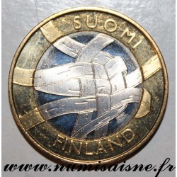 FINLAND - KM 159 - 5 EURO 2011 - PROVINCE OF CARELIE - THE WORK OF THE BIRCH ECORCE