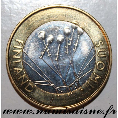 FINLANDE - KM 156 - 5 EURO 2010 - PROVINCE DE SATAKUNTA - LA DENTELLE