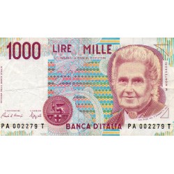 ITALIEN - PICK 114 a - 1000 LIRE - 1990