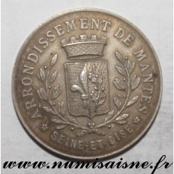 FRANKREICH - Komitat 78 - MANTES - SPAR UND VORSORGEBANKEN 'CAISSE D'EPARGNE' - M JAHR 1839 GEGRÜNDET