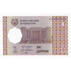 TAJIKISTAN - 1 DRAM 1999 - NEUF - pick 10