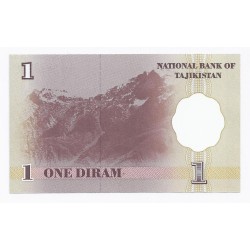 TAJIKISTAN - 1 DRAM 1999 - NEUF - pick 10