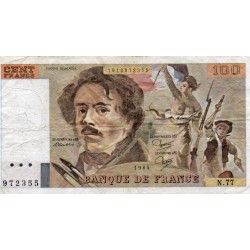 FAY 69/8a - 100 FRANCS DELACROIX 1984 - P.154b