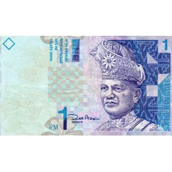 MALAISIE - PICK 39 b - 1 RINGGIT- ND (1998)