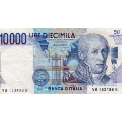 ITALY - PICK 112 c - 10.000 LIRE - 03/09/1984