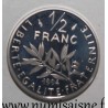 FRANKREICH - KM 931.1 - 1/2 FRANC 1994 - TYP SAMAAN - Delphin