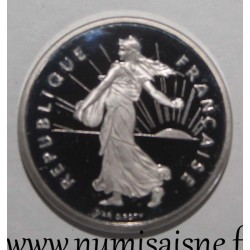 FRANKREICH - KM 931.1 - 1/2 FRANC 1994 - TYP SAMAAN - Delphin