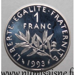 FRANKREICH - KM 925.2 - 1 FRANC 1993 - TYP SÄMANN