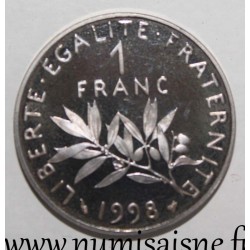 FRANCE - KM 925.2 - 1 FRANC 1998 - TYPE SOWER