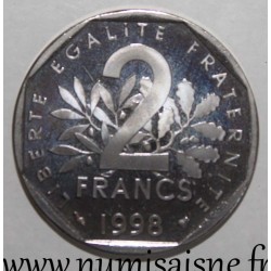 FRANKREICH - KM 942.2 - 2 FRANKEN 1998 - TYP SÄMANN