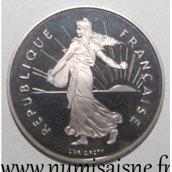 FRANKREICH - KM 926a.2 - 5 FRANCS 1991 - TYP SÄMANN