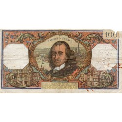 FRANCE - PICK 149 - 100 FRANCS CORNEILLE - TYPE 1964 - 05/11/1970 - Q.508