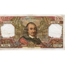 FRANKREICH - PICK 149 - 100 FRANCS CORNEILLE - TYPE 1964 - 04/01/1973 - B.690