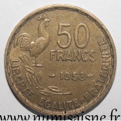 FRANCE - KM 918 - 50 FRANCS 1953 - TYPE GUIRAUD