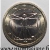 ITALY - KM 216 - 1 EURO 2002 - THE VITRUVIAN MAN