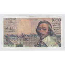 FAY 42/17 - 1000 FRANCS...