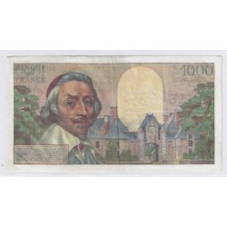 FAY 42/17 - 1000 FRANCS RICHELIEU - 01/12/1955 - TRES TRES BEAU - PICK 134