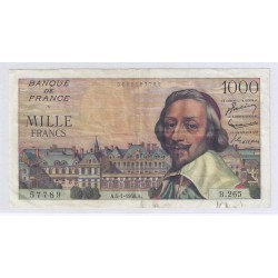 FAY 42/21 - 1000 FRANCS...