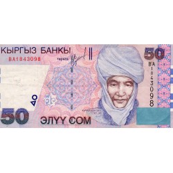 KIRGHISTAN - PICK 20 - 50 SOM - 2002