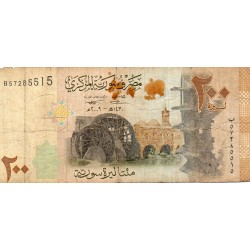 SYRIA - PICK 114 - 200 POUNDS - 2009