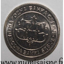 SERBIA - KM 34 - 1 DINARS 2003 - National bank