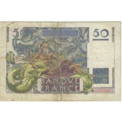 FAY 20/02 - 50 FRANCS LE VERRIER - 28/03/1946 - TRES BEAU - PICK 127