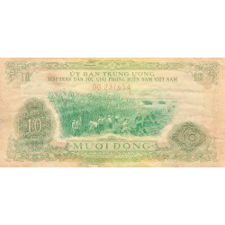 VIETNAM DU SUD - PICK R.7 - 10 DÔNG - NON DATE (1963)