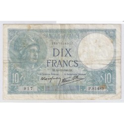 FAY 07/24 - 10 FRANCS...