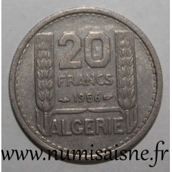 ALGERIEN - KM 91 - 20 FRANCS 1956