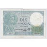 FAY 07/22 - 10 FRANCS MINERVE - 28/11/1940 - TRES TRES BEAU - PICK 84