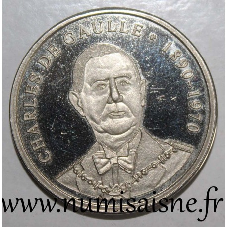 MEDAL - CHARLES DE GAULLE - 1890-1970