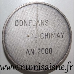 FRANCE - MÉDAILLE - CONFLANS - CHIMAY - 2000