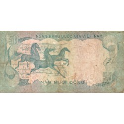 VIETNAM DU SUD - PICK 30 a - 50 DONG - 1972