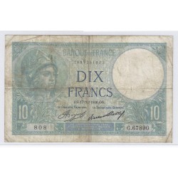 FAY 06/17 - 10 FRANCS...